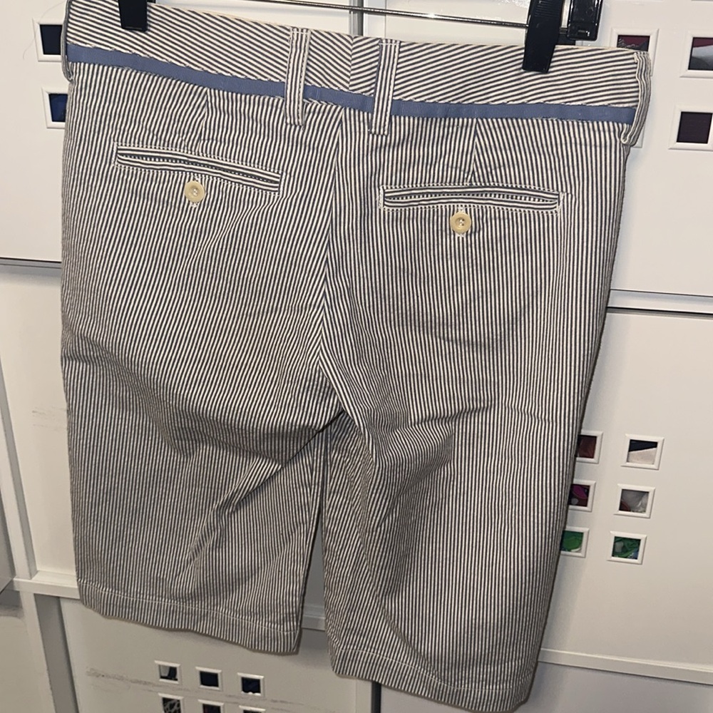 Vince Seersucker Walking Shorts - Picture 2 of 9